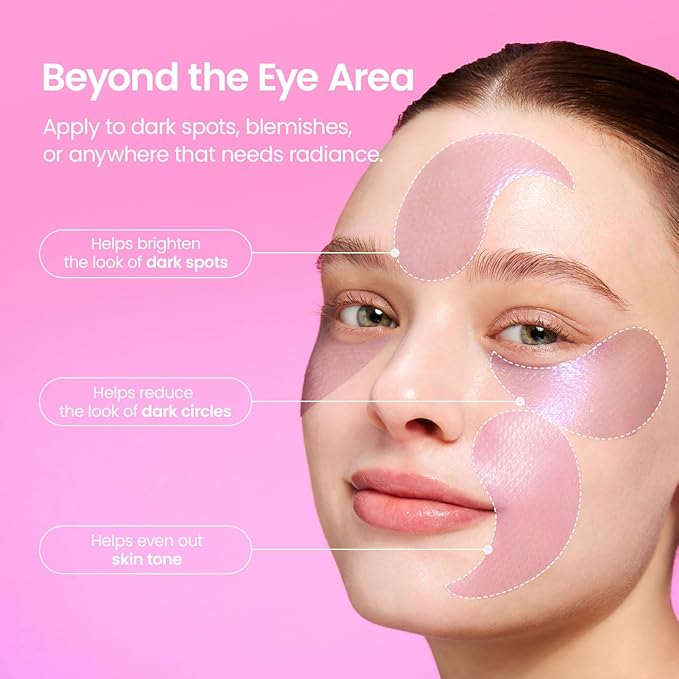 BIODANCE Caviar PDRN Eye Patches, Nourishing Under Eye Patches for Dark Circles, Depuffing Eye Mask for Puffy & Tired Eyes, Travel Essentials & Self Care Gifts for Women, Korean Skin Care (60 Count)