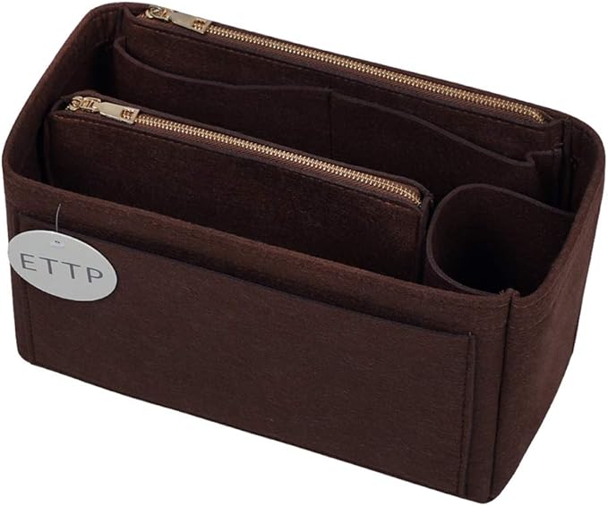 Purse Organizer, Felt Bag Organizer Insert Purse Organizer For LV Speedy, Neverfull, Tote, Handbag,Shaper 5 Sizes