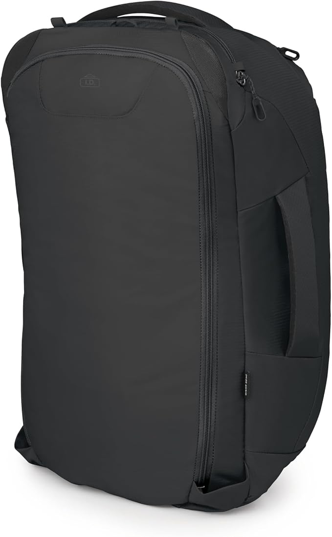 Osprey Farpoint 40L Men's Travel Backpack - Carry On Bag with Laptop Sleeve and Toiletry Pocket, Black, Extended Fit