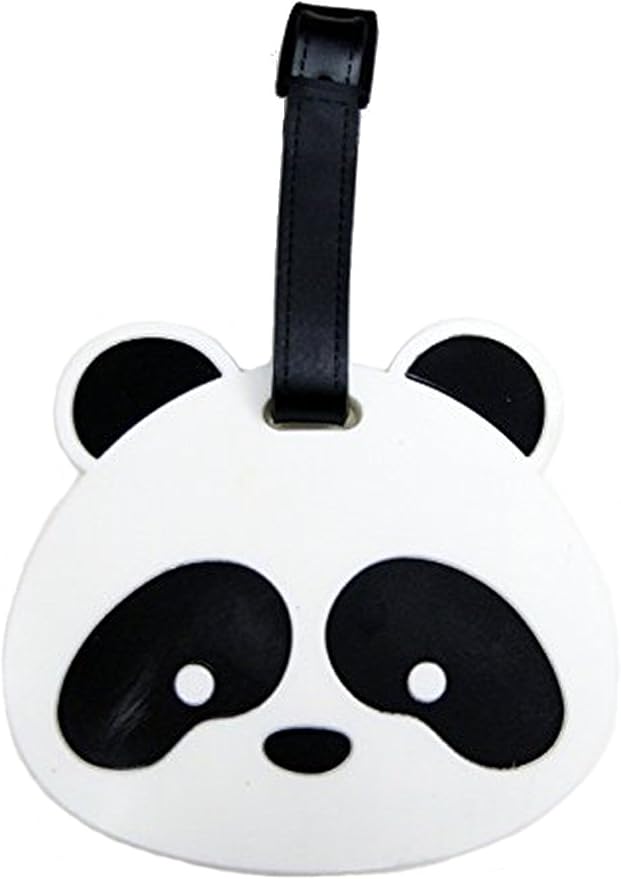 Tapp C. Travel Luggage Name Tag - Panda Face