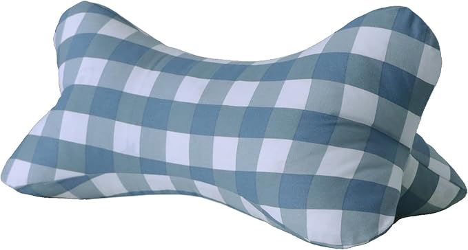 Neck & Cervical Pillows Dog Bone Shaped Travel Neck Pillows With Washable Removable Cover For Car Bus Truck Driving Comfort Head Rest Support Bone Pillows For Neck Chiropractic Pillow ( Size : E )