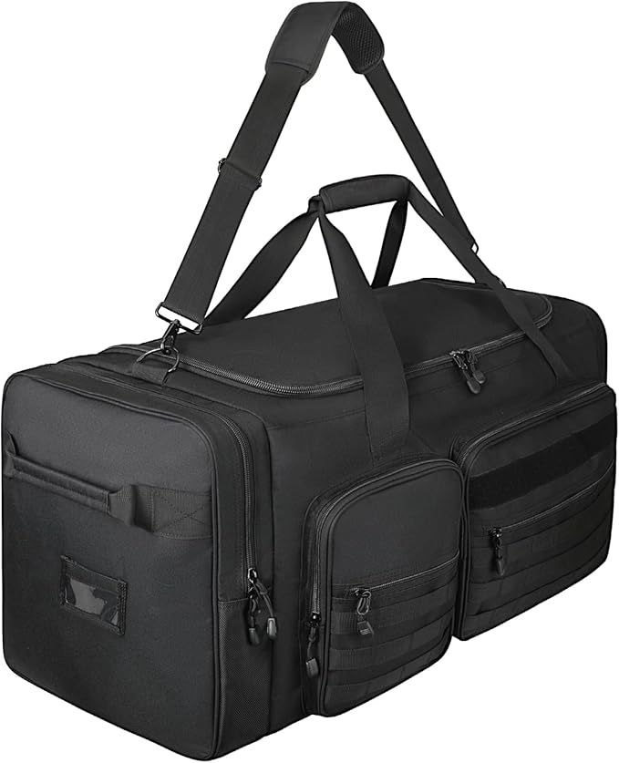 Goloni 130L Heavy Duty Large Duffle Equipment Bag,Catchers Gear Bag with Shoe Compartment,Baseball Duffle Bag