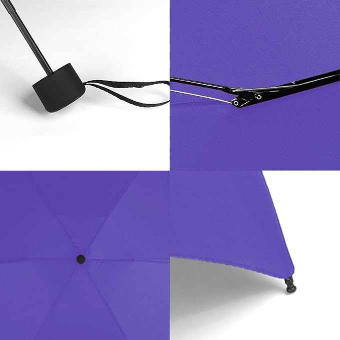 GAOYAING Small Mini Umbrella with Case Light Compact Design Perfect for Travel Lightweight Portable Parasol Outdoor Sun&Rain Umbrellas 34 Inches