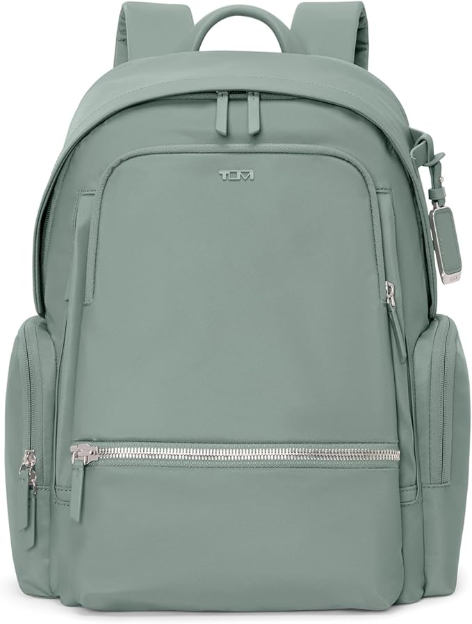 TUMI - Voyageur Celina Backpack - Women's Work and Travel Bag - 16.0" X 10.6" X 6.5" - Holds Up to 16" Laptop - Thyme