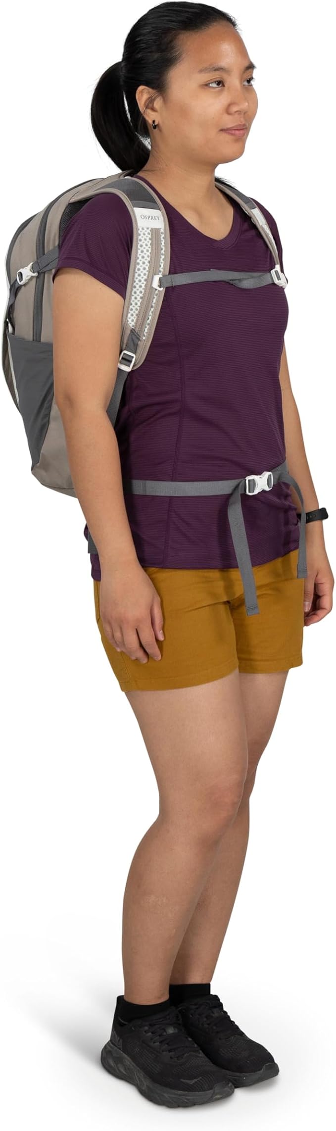 Osprey Daylite Plus Commuter Backpack - Everyday Pack with Laptop Sleeve, Bottle Pockets, and Extra Storage, Mystery White/Multi