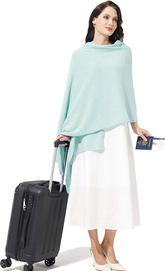 Soft Cashmere Blend Wrap Chic Scarf Stole for Women Wayfarer Travel Extra Large 87"x28"