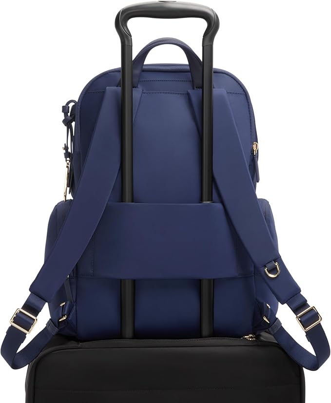 Tumi Unisex Celina Backpack, Indigo/Light Gold, One Size