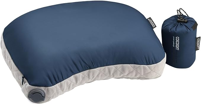 COCOON- Premium - Ultralight AirCore Hood Pillow - Indigo Blue