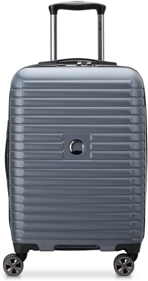 DELSEY PARIS Cruise 3.0 Hardside Expandable Luggage with Spinner Wheels, Graphite, Carry on 20 Inch