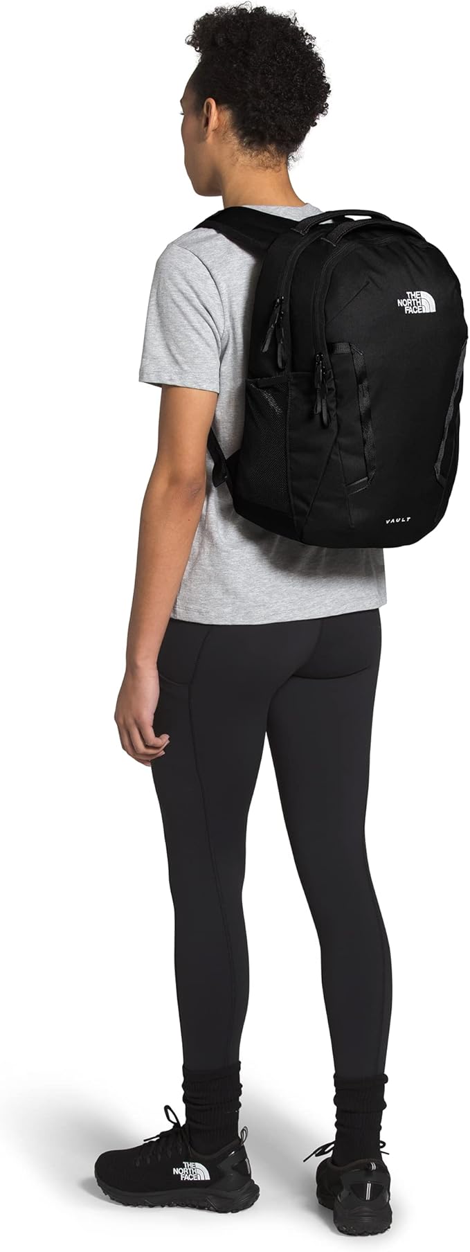 The North Face Women's Vault Everyday Laptop Backpack, TNF Black, One Size