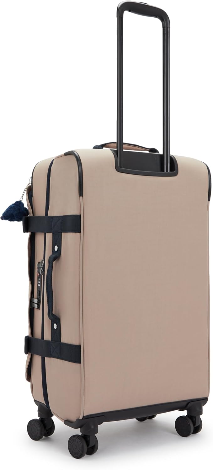 Kipling Women's Spontaneous Medium Softside Spinner Wheel Luggage, Integrated TSA Accepted Lock