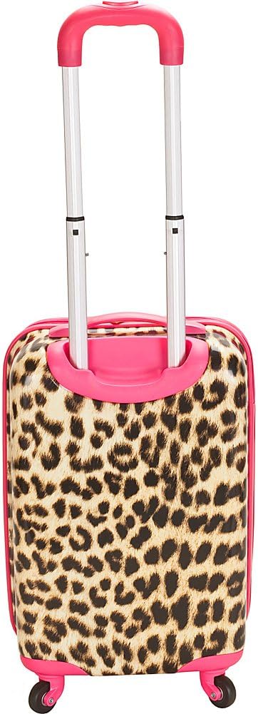 Rockland Safari Hardside Spinner Wheel Luggage, CAMO, Carry-On 20"