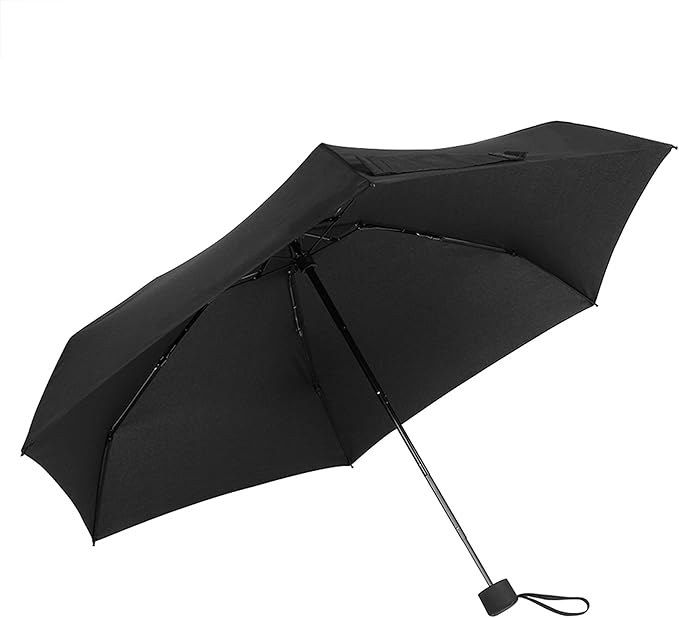 GAOYAING Compact Travel Umbrella with Case Sun&Rain Lightweight Small and Compact Suit for Pocket