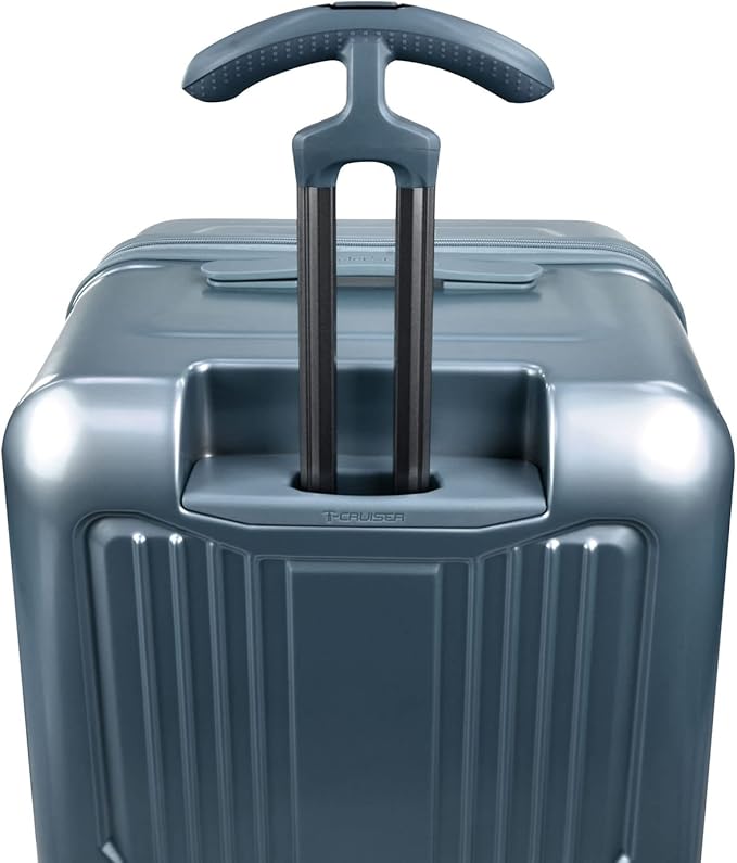 Traveler's Choice Ultimax II Polycarbonate Hardside Luggage with Spinner Wheels, Teal, 28-Inch Medium Trunk