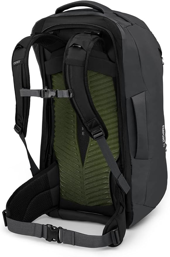 Osprey Farpoint 70L Men's Travel Backpack, Tunnel Vision Grey