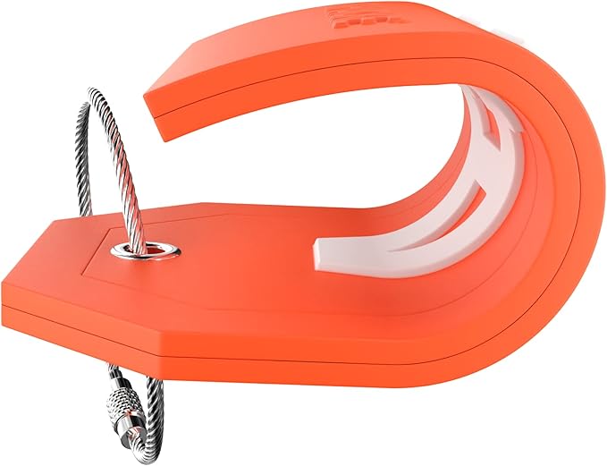 Shacke Initial Luggage Tag with Full Privacy Cover and Stainless Steel Loop – (Letter A)
