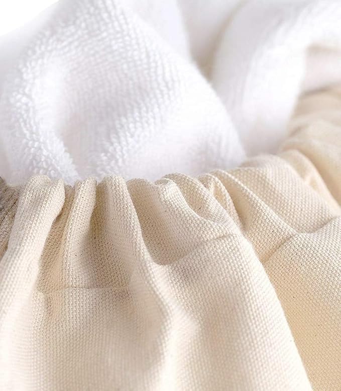 COTTON CRAFT Extra Large Laundry Bags - Heavy Duty Cotton Canvas Drawstring Closure Washable Laundry Bag - Back to School Travel College Dorm Basket Hamper Liner Toys Clothes Organizer Sack -XL 28x36