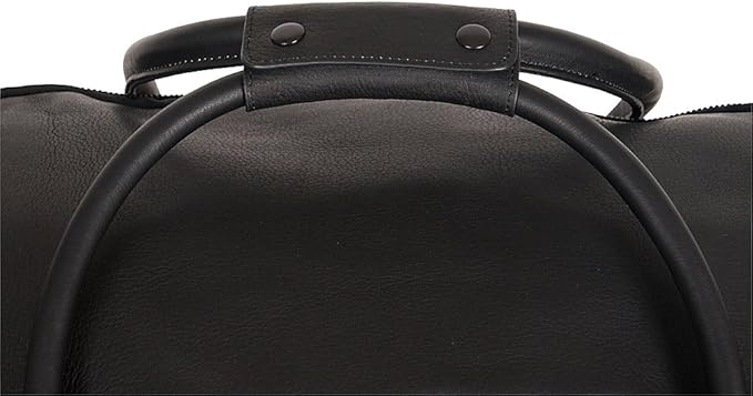 Kenneth Cole REACTION Duff Guy Colombian Leather 20" Single Compartment Top Load Travel Duffel Bag, Brown
