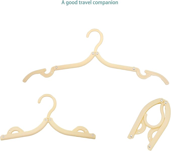 12 Pcs Portable Multifunctional Folding Clothes Hanger Travel and Business Enthusiasts are Used to fold Clothes Hanger
