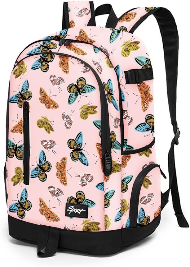 rickyh style School Backpack Travel Bag for Men & Women Lightweight College Back Pack with Laptop Compartmen