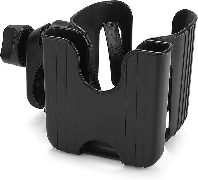 Accmor Universal Cup Holder, Stroller Cup Holder, 360° Rotatable Large Caliber Designed Bottle Holder for Stroller, Bike, Wheelchair, Walker, Scooter