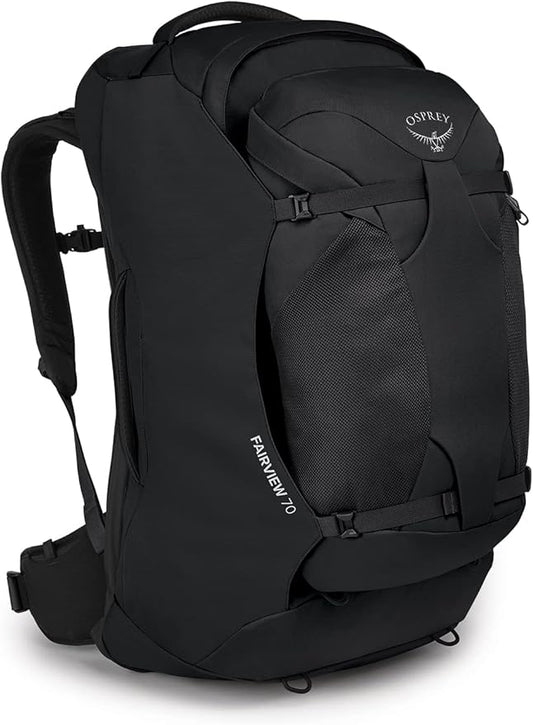 Osprey Fairview 70L Women's Travel Backpack, Black
