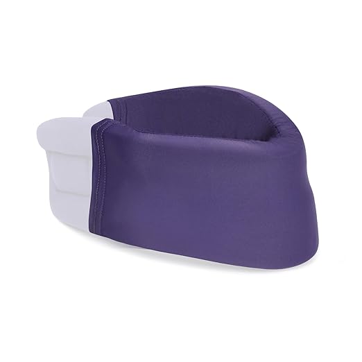 Velpeau Cover Sleeve for Neck Brace & Cervical Collar for Men & Women, Dust Cover, Comfortable Wearing While Sleeping, Working, Breathable Sweat-Absorbent, Quick Dry (Blue, Medium)