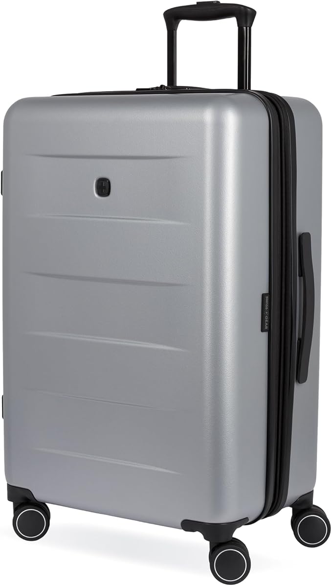 SwissGear 8020 Eclipse Collection Hardside Expandable Luggage – Ultimate Grey