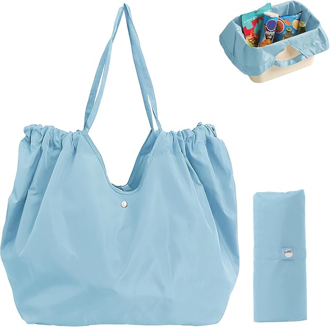 Reusable Grocery Bags,Reusable Shopping Bags,Folding Bags Totes,Stretchable and shrinkable shopping bag for Groceries