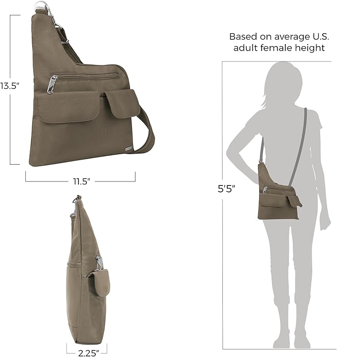 Travelon Anti-Theft Classic Crossbody Bag