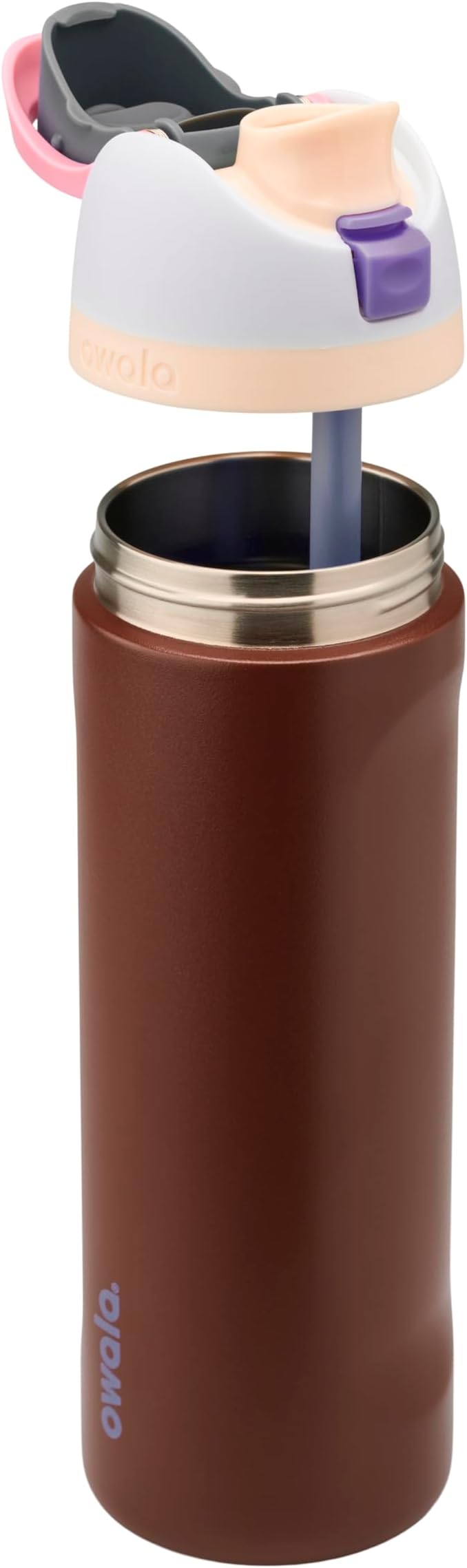 Owala FreeSip SS 24-oz. - Blue/Red (Cranberry Parade)