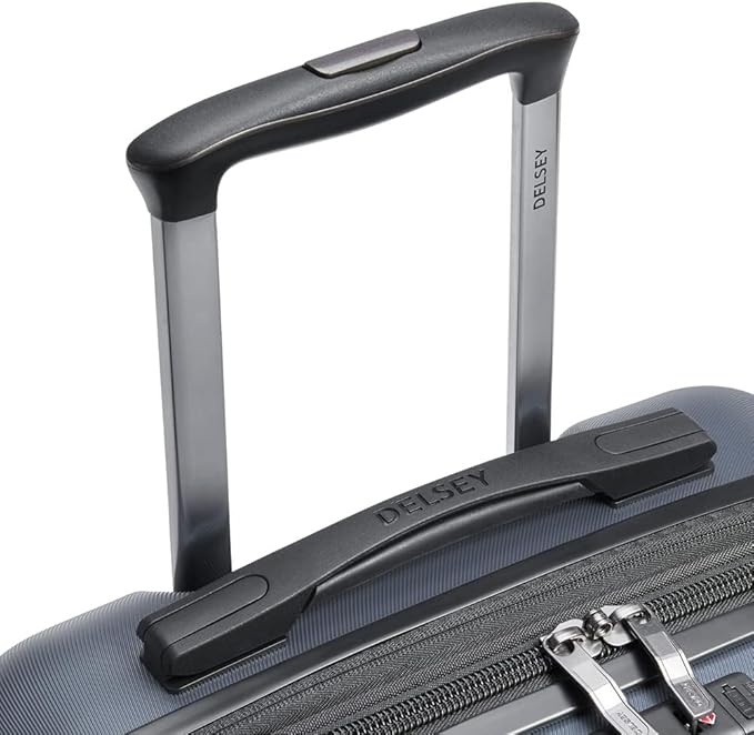 DELSEY PARIS Cruise 3.0 Hardside Expandable Luggage with Spinner Wheels, Graphite, Carry on 20 Inch