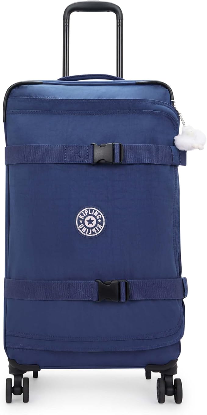 Kipling Women's Spontaneous Medium Softside Spinner Wheel Luggage, Integrated TSA Accepted Lock