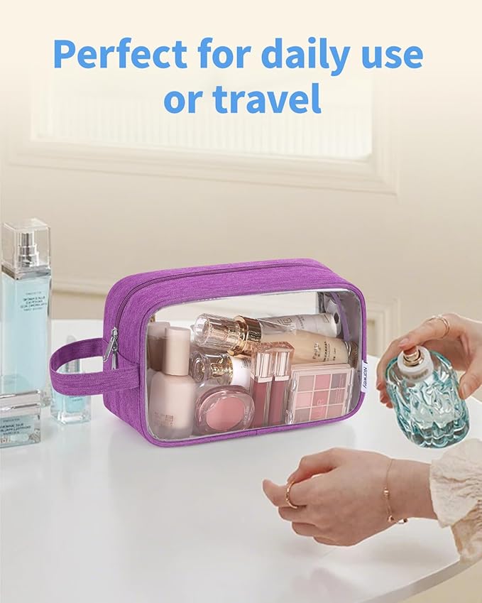 Narwey Travel Toiletry Bag for Women Traveling Dopp Kit Men Travel Bag for Toiletries Cosmetic Bag Makeup Bag Medicine Bag for Traveling