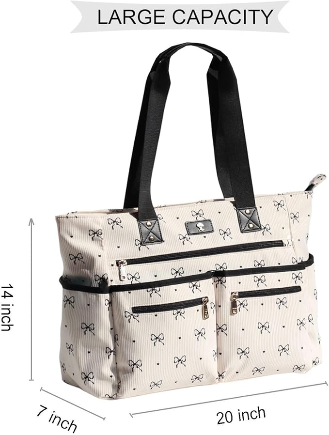 Weekender Bag Carry On Bag Overnight Tote Travel Duffle with 13 Pockets for Travel,Work，Gym,Beach,Teacher,Nurse
