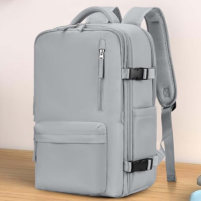 WONHOX Large Travel Backpack Carry on Flight Approved Laptop Work Business Backpack for Women Men Mochila de Viaje
