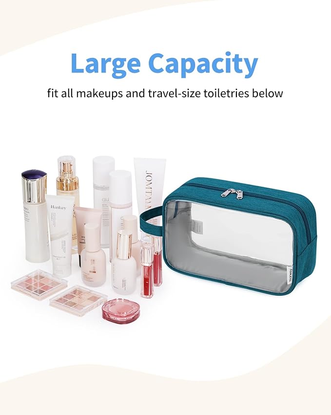 Narwey Travel Toiletry Bag for Women Traveling Dopp Kit Men Travel Bag for Toiletries Cosmetic Bag Makeup Bag Medicine Bag for Traveling