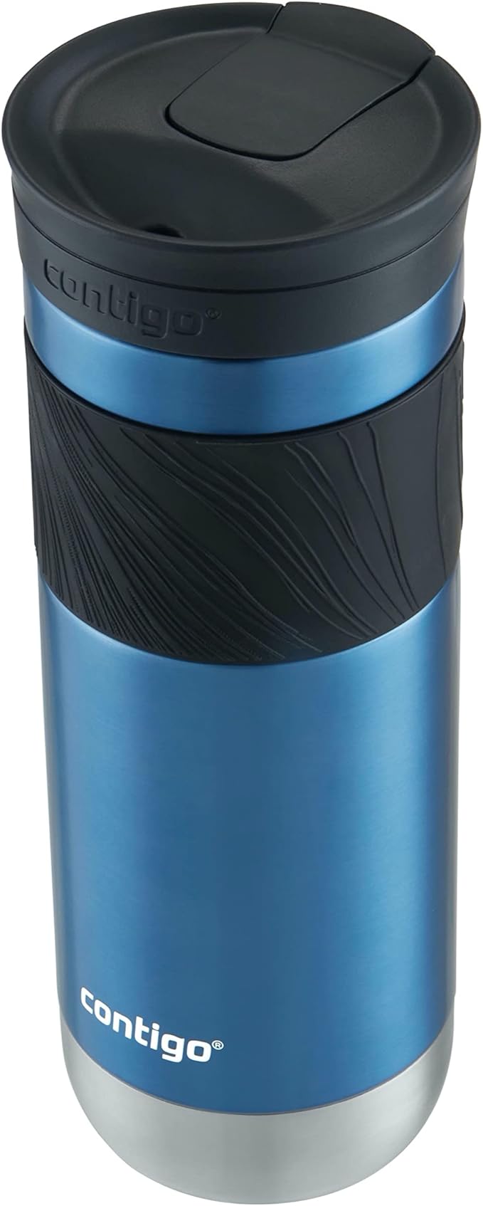 Contigo Byron Vacuum-Insulated Stainless Steel Travel Mug,20oz - Leak-Proof Lid,BPA-Free,Blue Corn - Perfect Reusable Cup for Coffee or Water; hot and cold beverage holder,(Pack of 4)