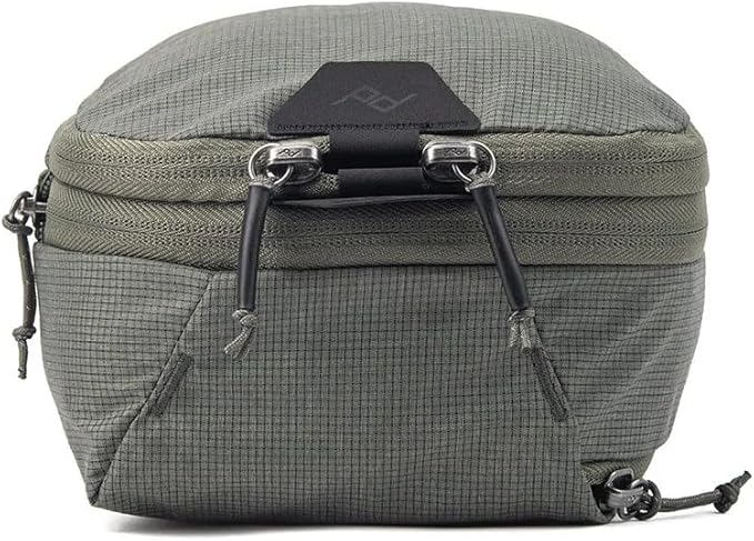 Peak Design Packing Cube, Sage, Weatherproof Luggage Cube with Dual Compartment Organization, Expansion and Compression, Zipper Opening, Travel Organizer for Men and Women, Size S