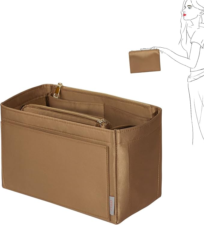 ZTUJO Purse Organizer, Felt Bag Organizer Purse Organizer Insert For Speedy, Neverfull, Graceful, Neverfull,Tote, Handbag,Shaper