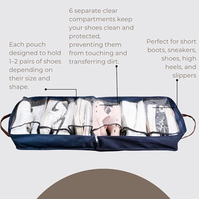 Shoe Bag for Travel, Portable Shoe Organizer, Storage Bag, Shoe Tote Bag for Women and Men