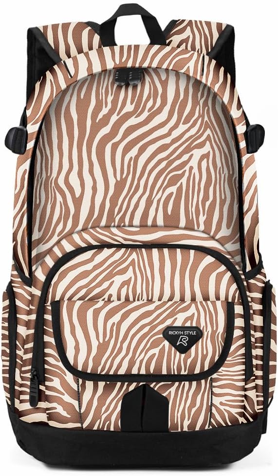 rickyh style School Backpack Travel Bag for Men & Women Lightweight College Back Pack with Laptop Compartmen