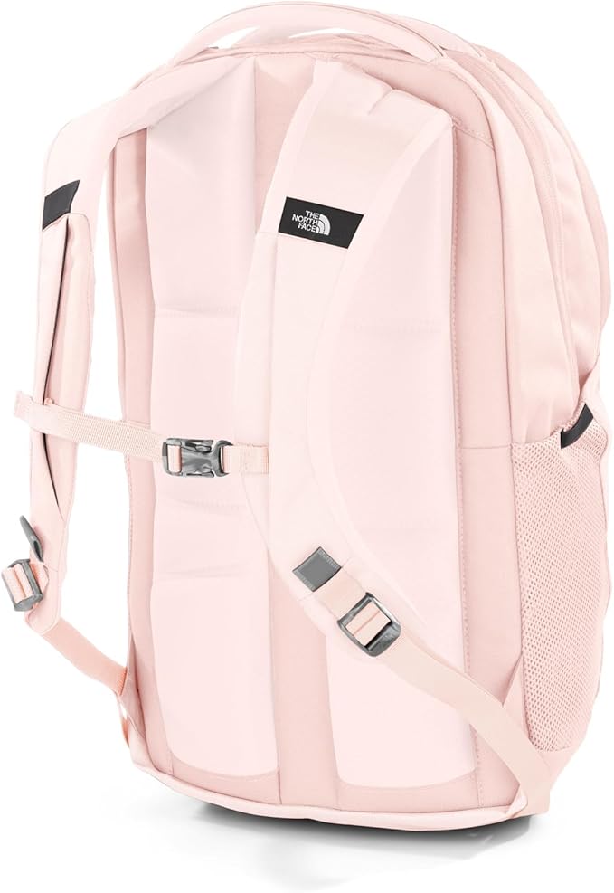 The North Face Women's Vault Everyday Laptop Backpack - Commuter Travel Bag, Water-Repellent, Spacious Main Compartment, Pink Salt, One Size