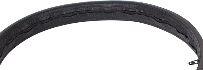 Hidden Money Pocket Travel Leather Belt (Size 54, Brown)