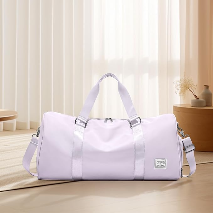 Gym Bag Womens,Travel Duffel Carry on Bag Sport Tote Bag Weekend Overnight Bag