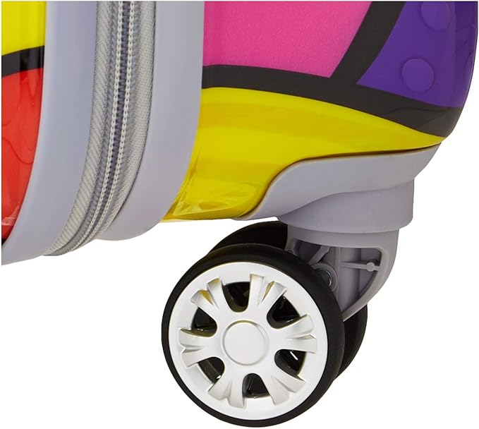 Rockland Vision Hardside Spinner Wheel Luggage, Heart, Carry-On 20-Inch