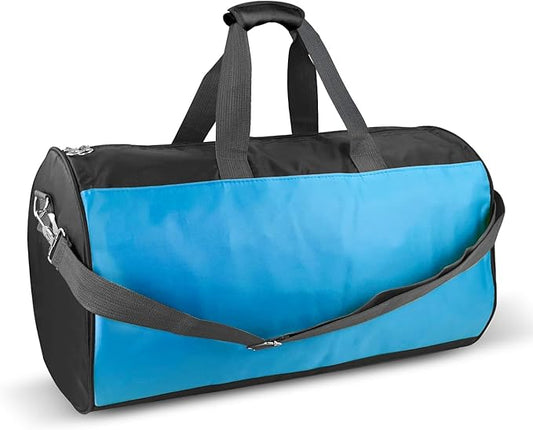 C&F BOGMOST Small Travel Duffel Bag Foldable Waterproof Gym Bag for Gym Beach Swim Bags Men Women Duffle Bags Lightweight Oxford Cloth Sports Bag-Sky Blue