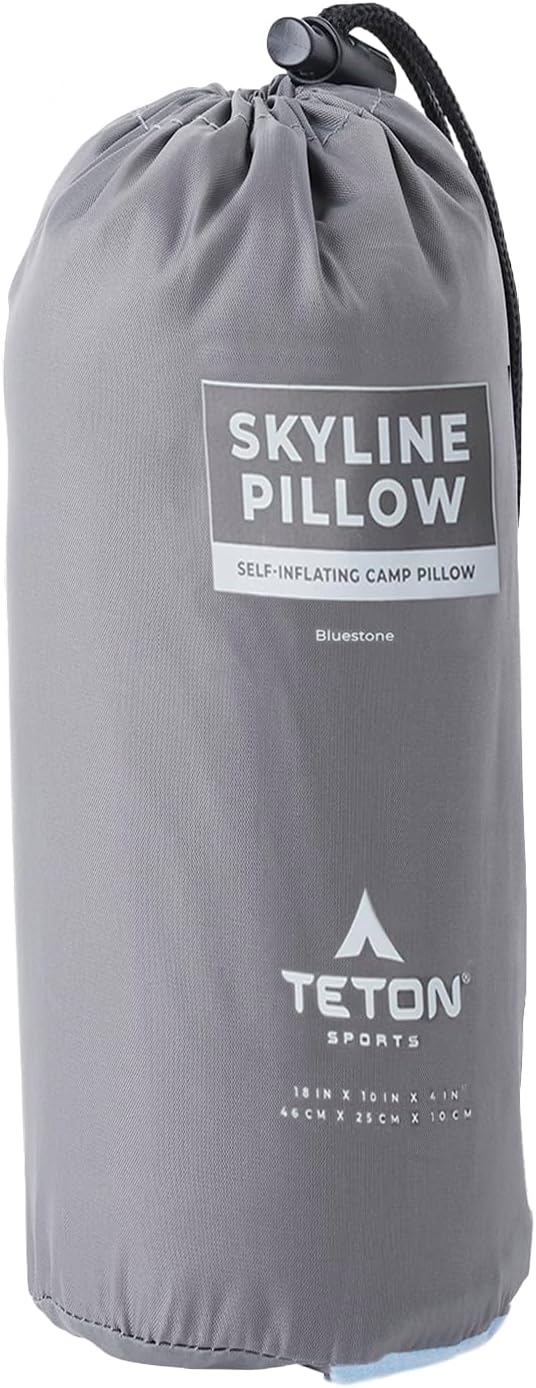 TETON Sports Camp Pillow; Great for Travel, Camping and Backpacking; Washable, Color