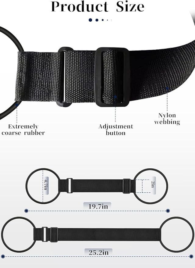 Luggage Straps Bag Bungee Luggage Straps Suitcase Adjustable Belt，Add a Bag Easy to Travel Suitcase Elastic Strap Belt Luggage Accessories(Black)
