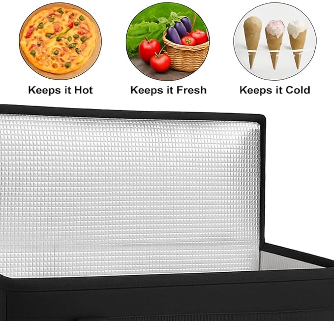 musbus Extra Insulated Food Delivery Bag Cooler Bags Keep Food Warm Catering Therma for doordash Catering cooler bags keep food warm catering therma catering shopper accessories hot XL